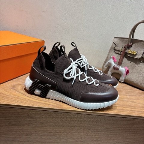 Hermes Couple Shoes-17